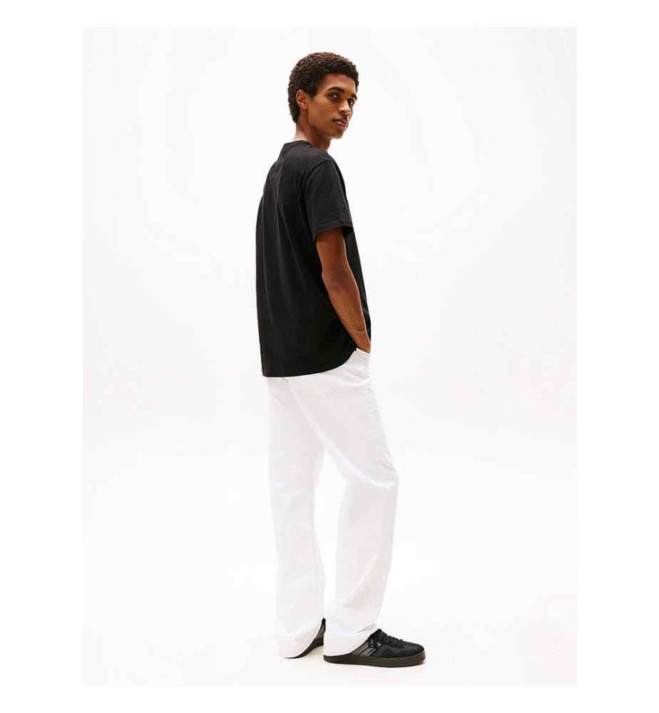 T-Shirt Regular Fit - Schwarz