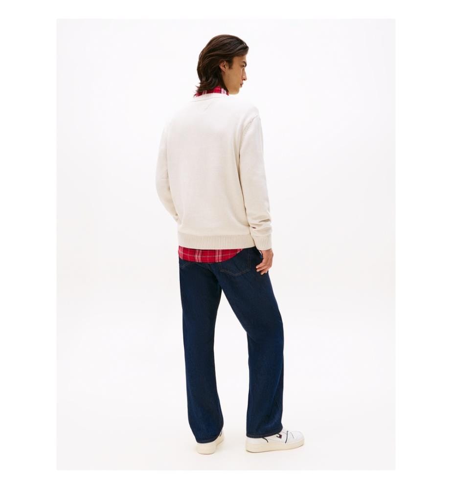 Pullover - Weiss & Tommy-Logo