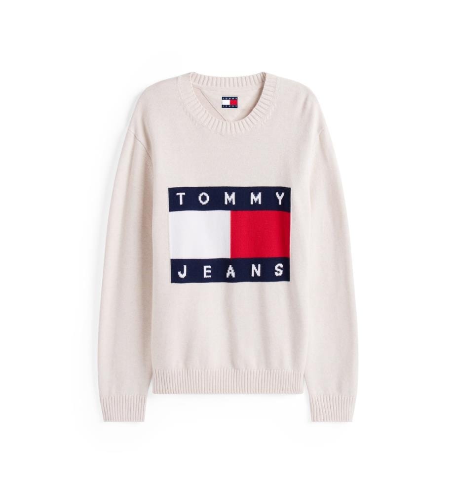 Pullover - Weiss & Tommy-Logo
