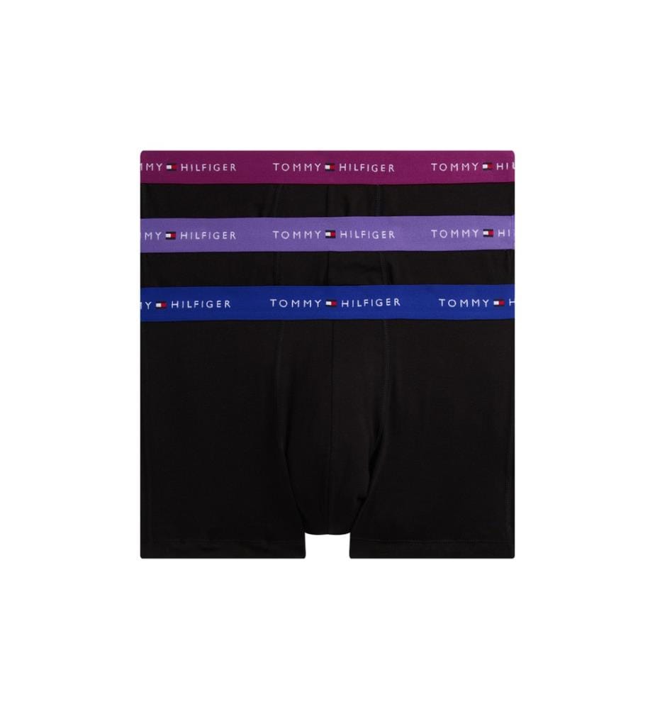 3er-Set Boxershorts mit Gürtel und wiederholtem Logo Unterschrift