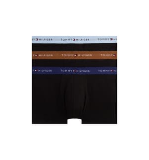 3er-Set Boxershorts mit Gürtel und wiederholtem Logo Unterschrift