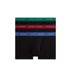 3er-Set Boxershorts mit Gürtel und wiederholtem Logo Unterschrift