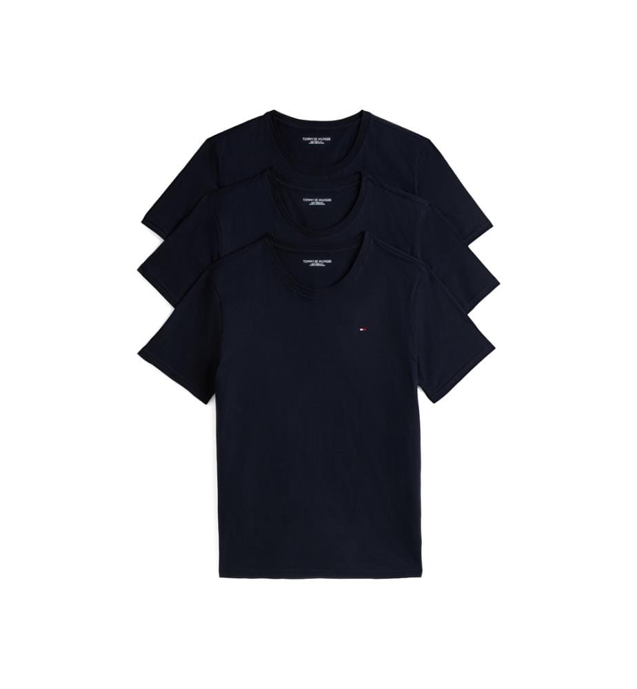 Tommy Hilfiger T-Shirt 3er-Set - Marineblau