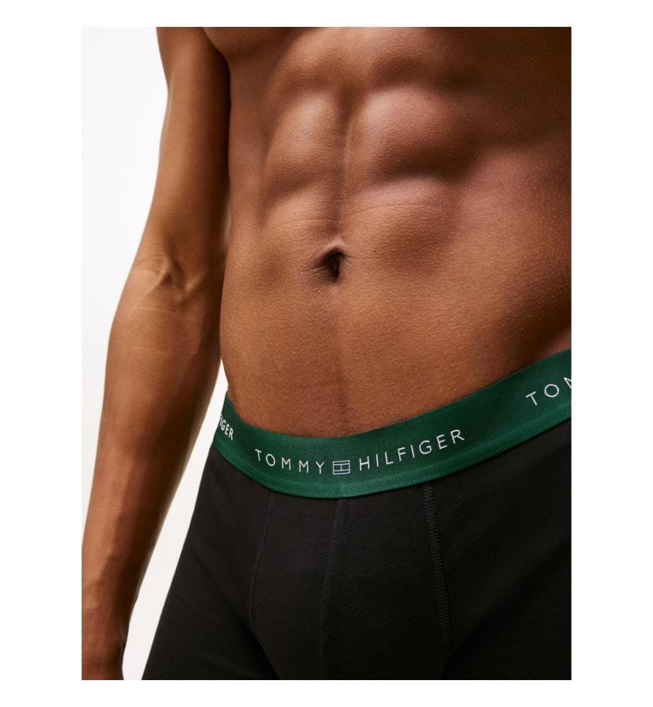 3er-Set Signature Boxershorts - Schwarz