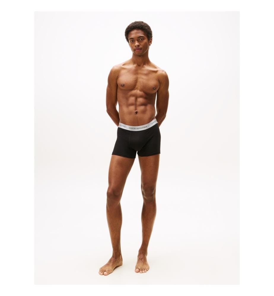 3er-Set Boxershorts Signature - Schwarz