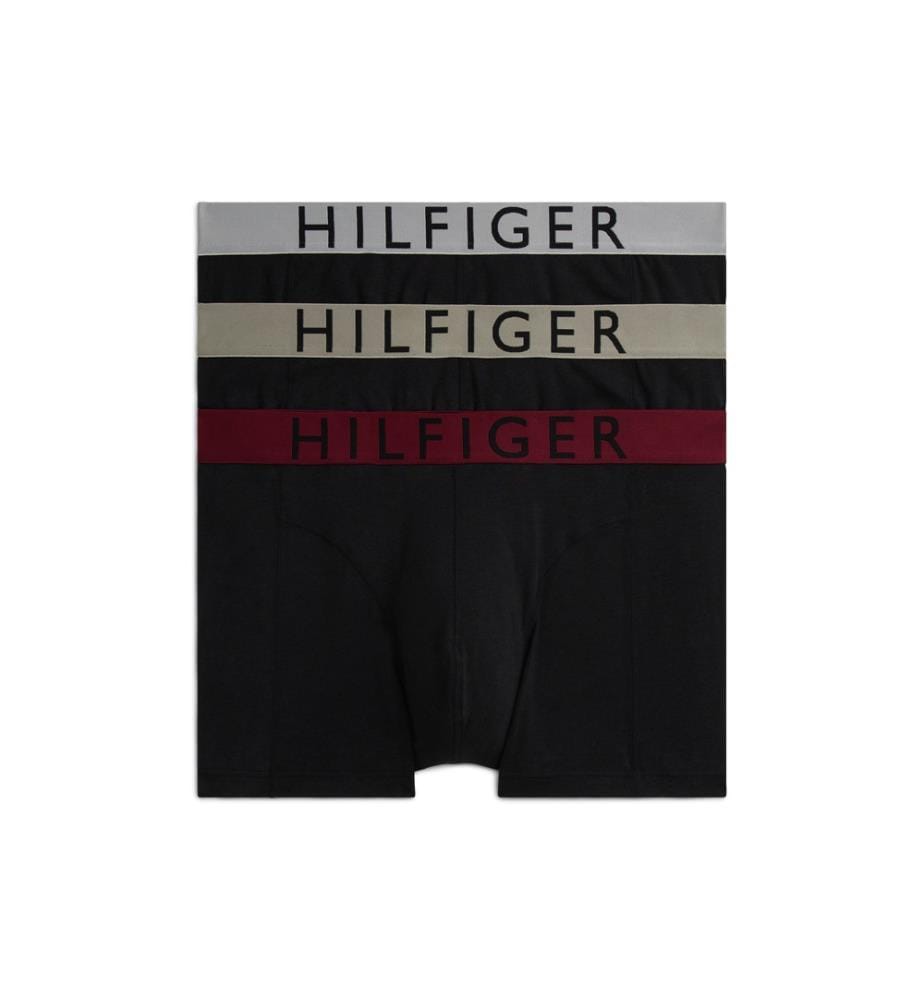 3er-Pack Boxershorts - Schwarz