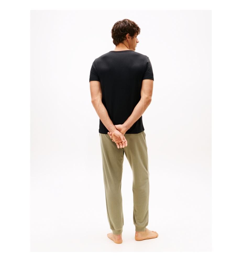 3er-Set T-Shirt - Schwarz