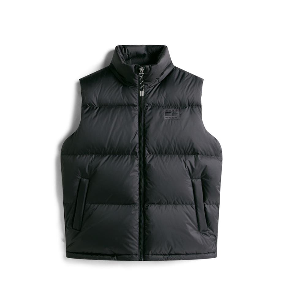 Gilet Gonflable Côtelé Alaska - Noir