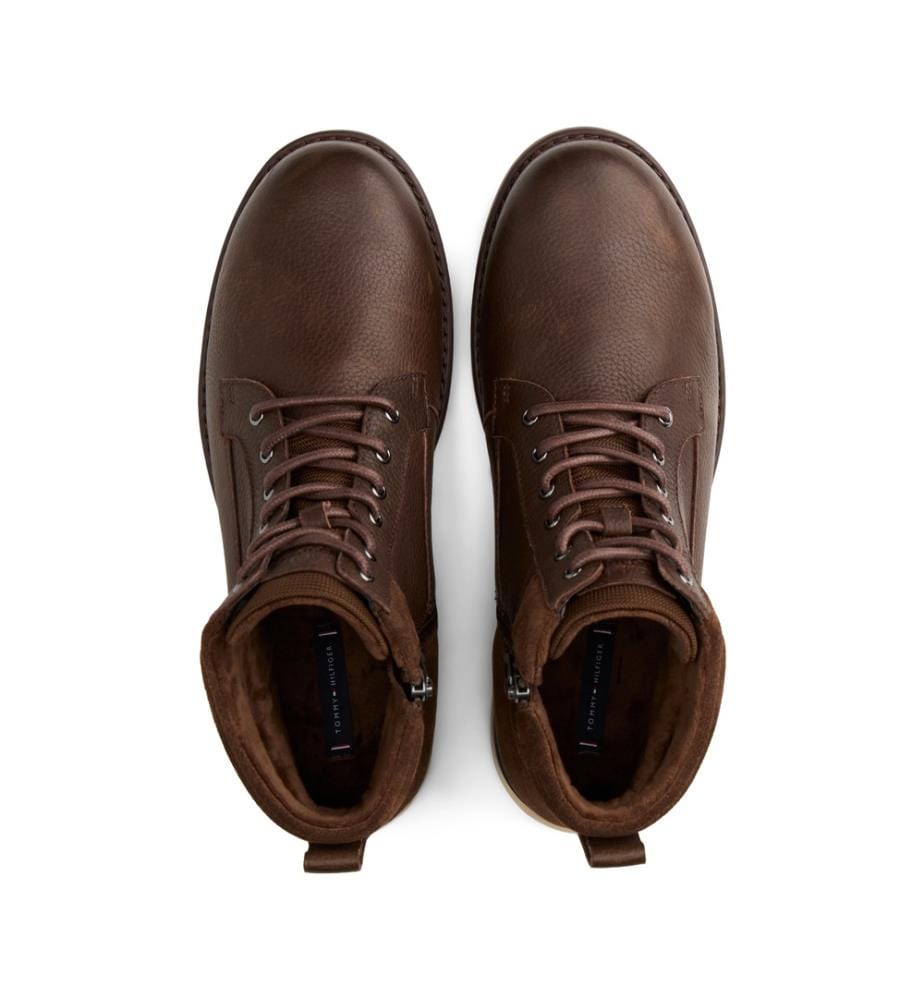 Hilfiger W Nubuck Suede Hybrid Ankle Boots - Braun