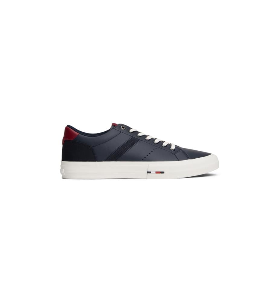 Hi Vulc Sneakers aus Street Leder - Marine