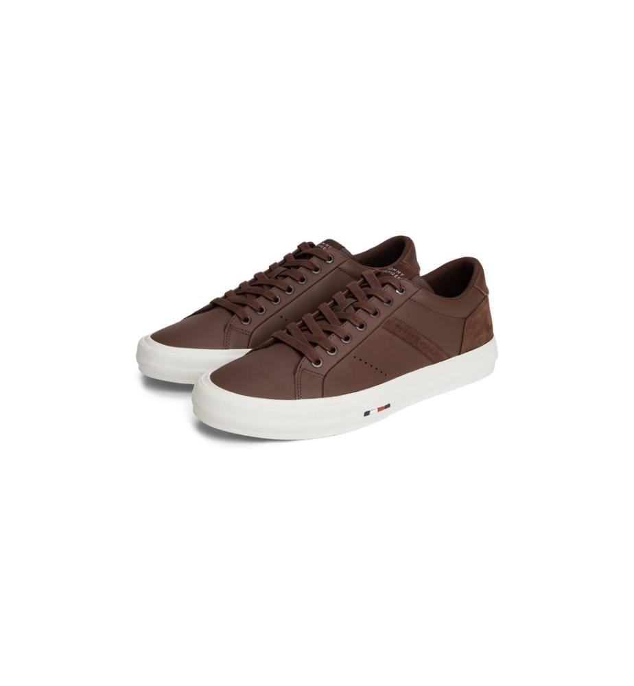Hi Vulc High Sneakers aus Street Leder - Braun