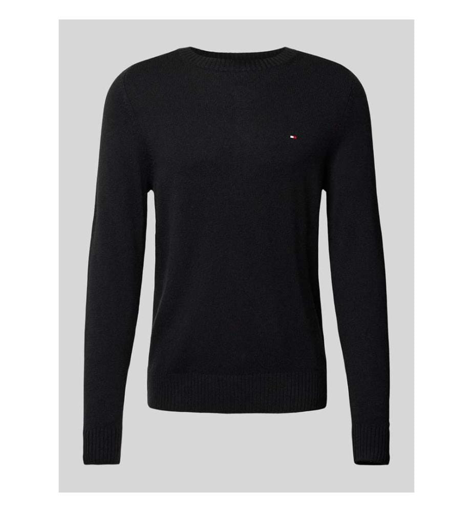 Pullover aus reiner Lammwolle - Schwarz