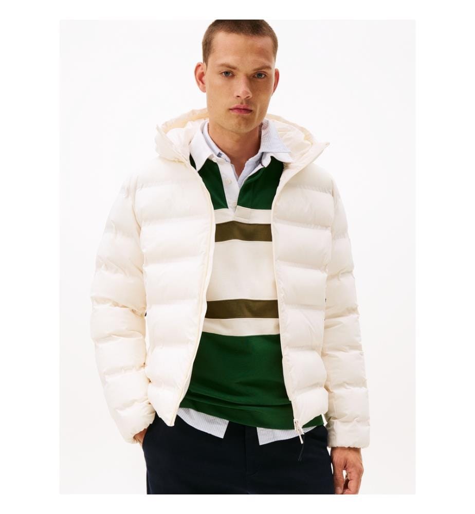 Tech Jacke Wasserabweisend Thermo-Isolierend - Creme