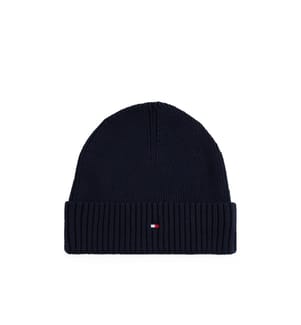 Hilfiger Flag Mütze mit Kaschmir - Marine