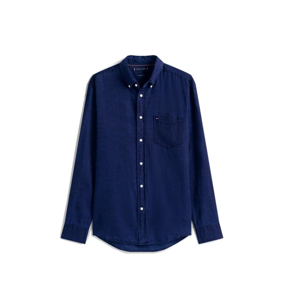 Indigo Flanellhemd - Blau