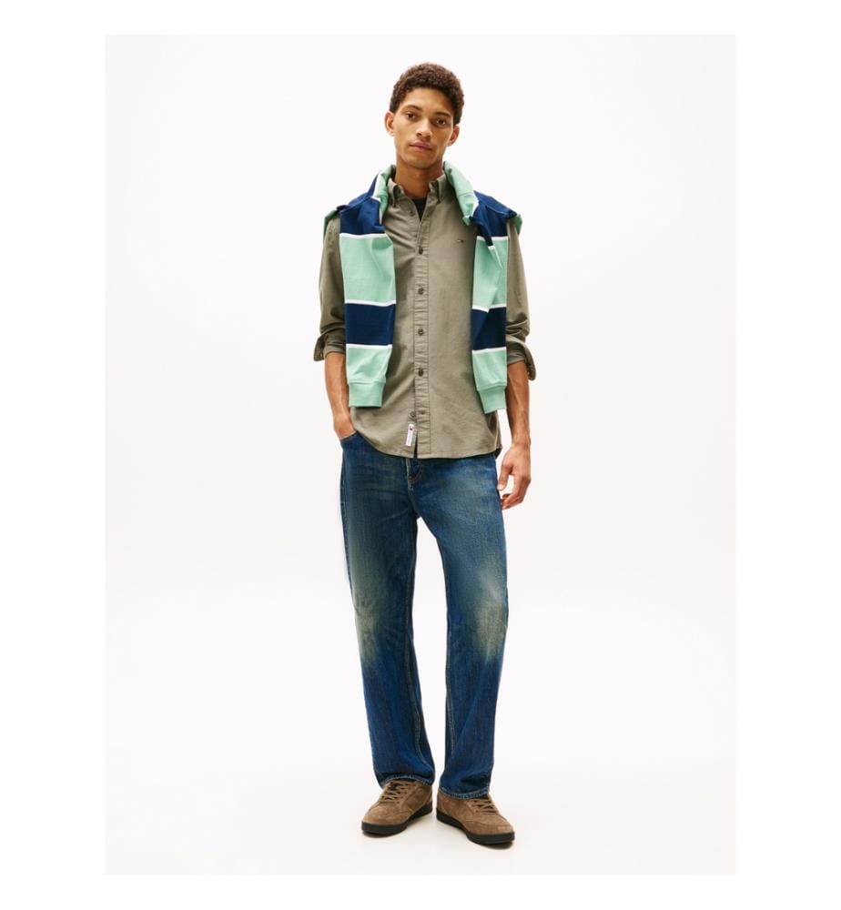 Regular Fit Hemd - Khaki