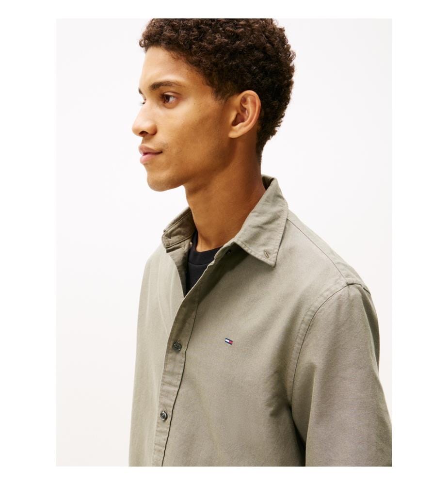 Regular Fit Hemd - Khaki