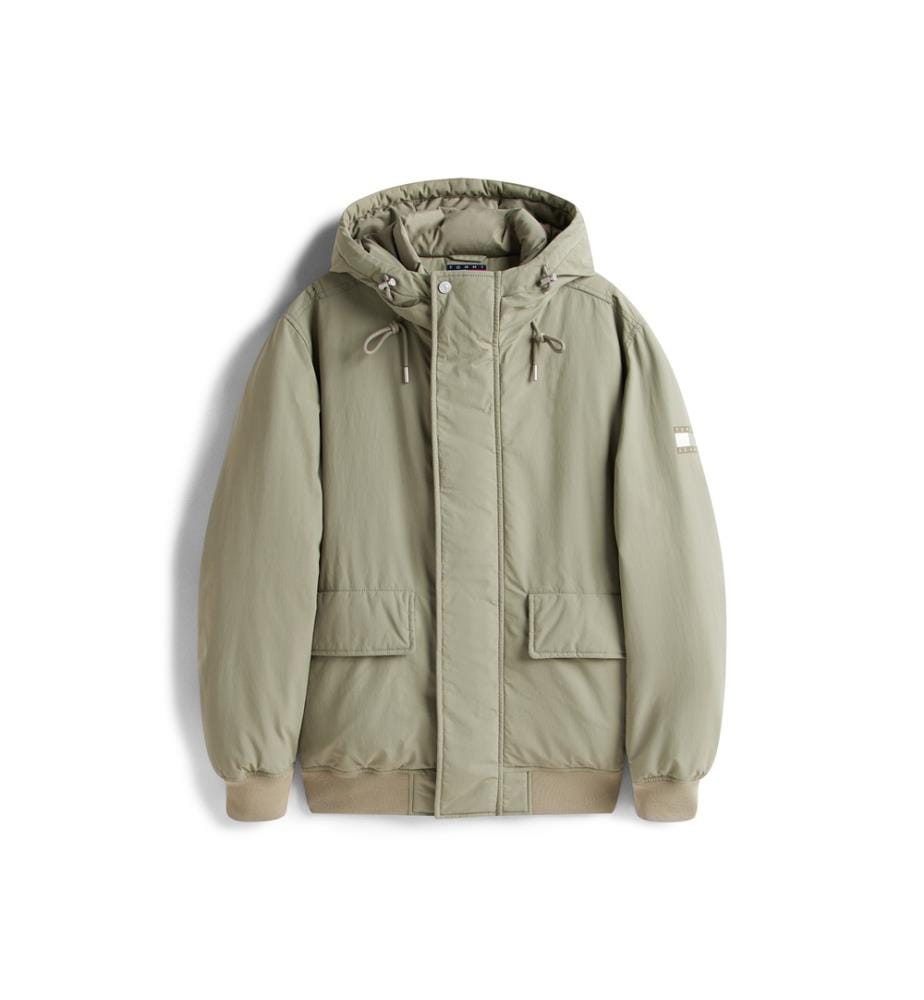 Stoff-Fliegerjacke - Beige