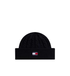 Heritage Cable Beanie - Schwarz