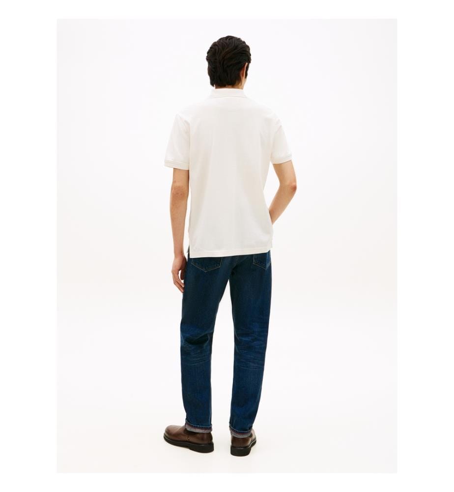 Polo grafica Elevated - bianco