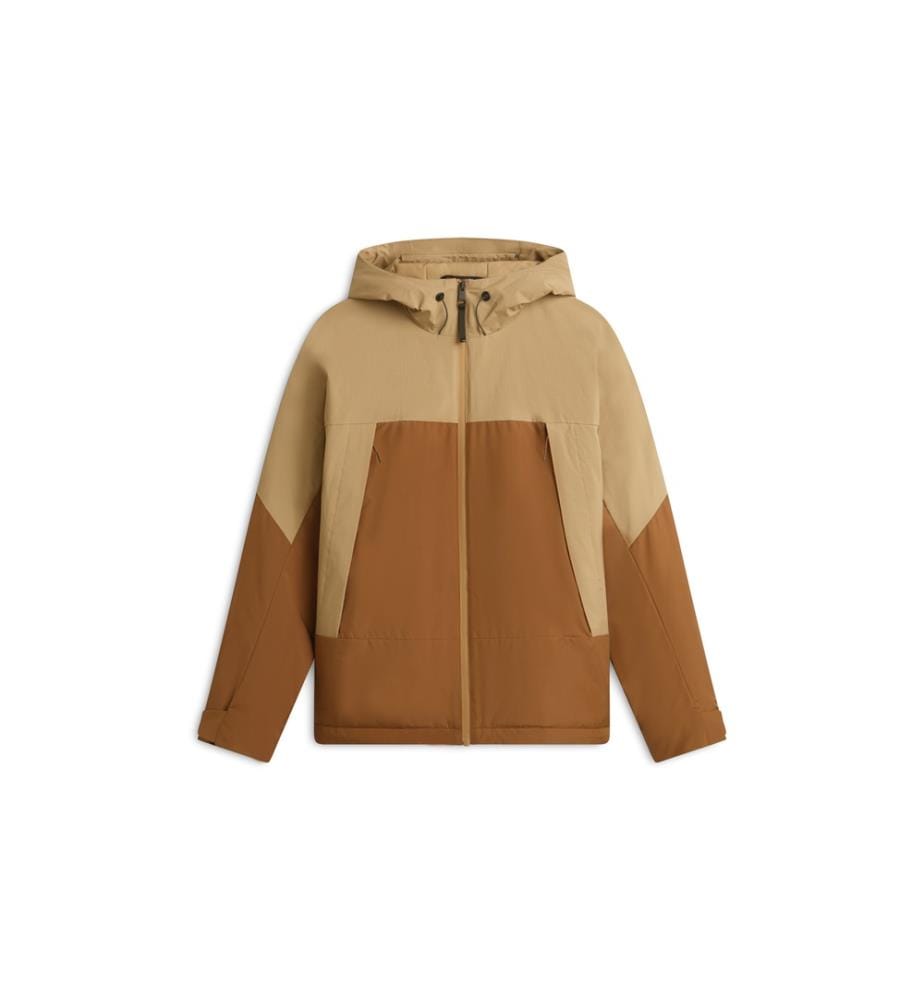 Jacke - Beige und Braun