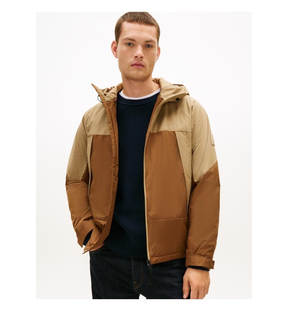 Jacke - Beige und Braun
