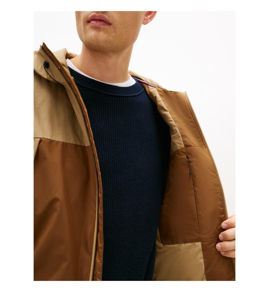Jacke - Beige und Braun