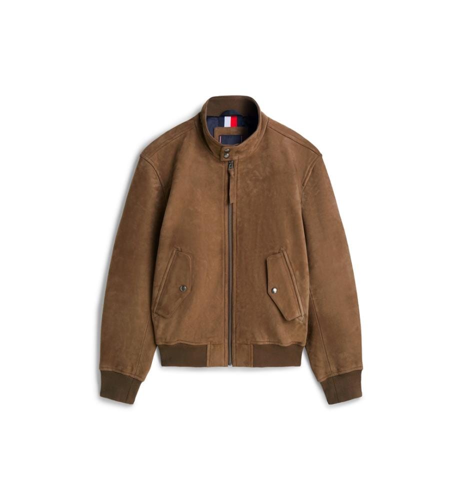 Lederjacke - Braun
