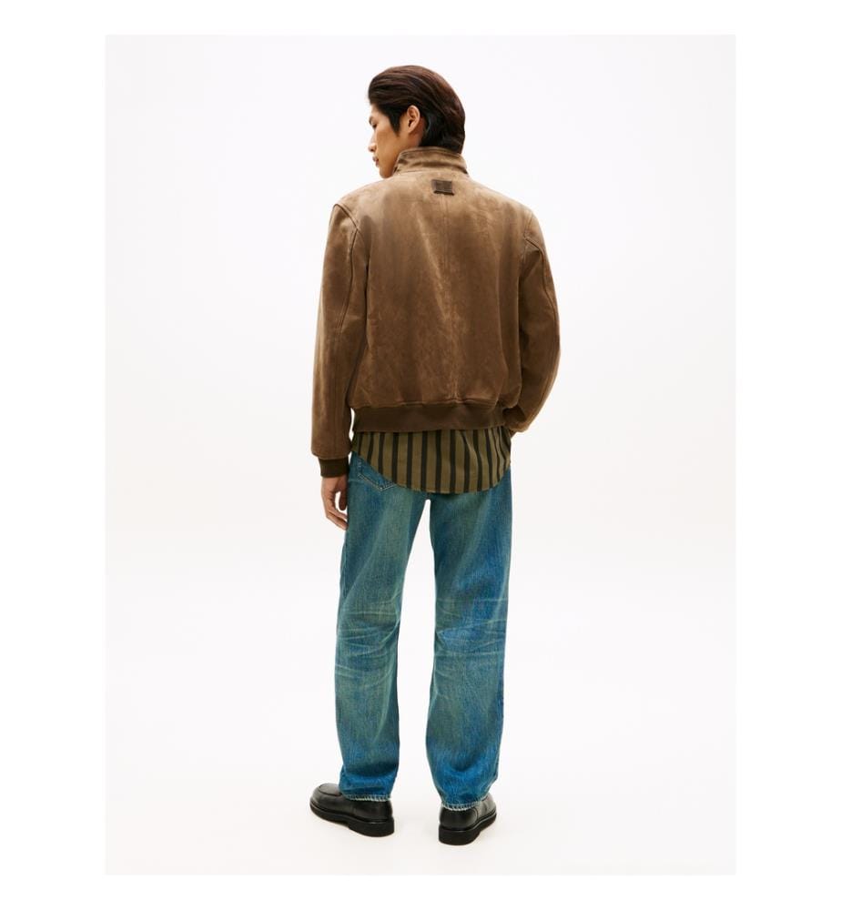 Lederjacke - Braun