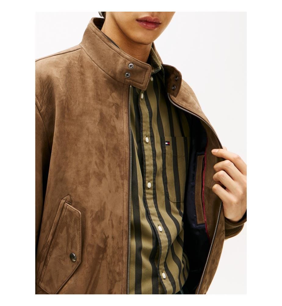 Lederjacke - Braun
