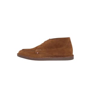 Hilfiger Stitchdown Low Boots aus Wildleder - Braun