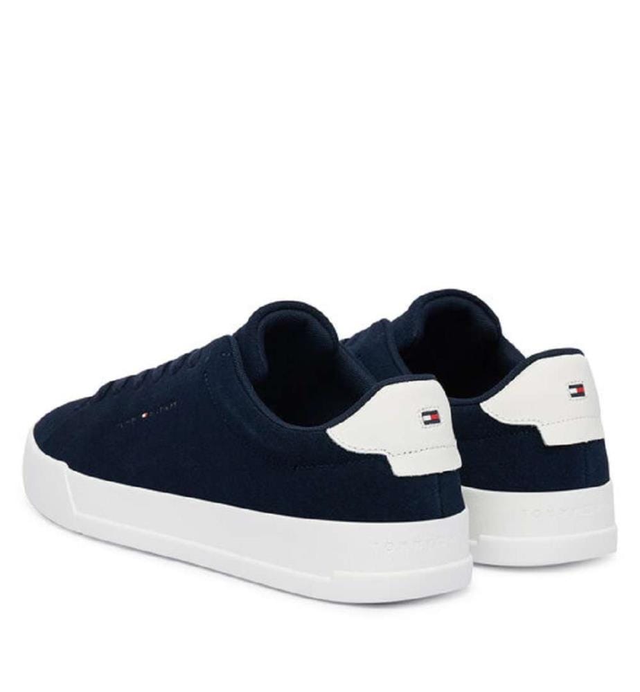 Baskets TH Court Core Suede - Bleu Marine