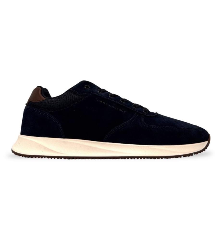 Baskets Newport Suede Mix - Bleu Marine