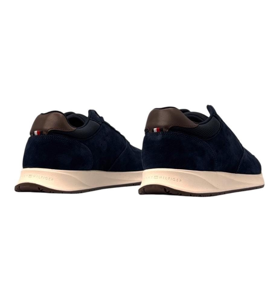 Baskets Newport Suede Mix - Bleu Marine