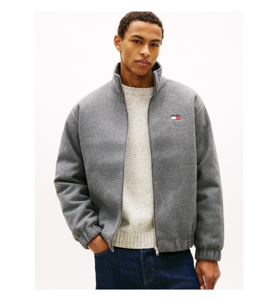 Essential Jacket aus Wolle - Grau