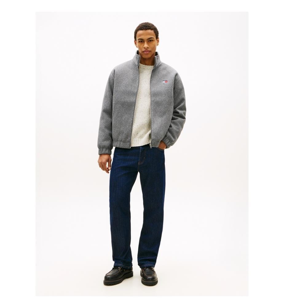 Essential Jacket aus Wolle - Grau