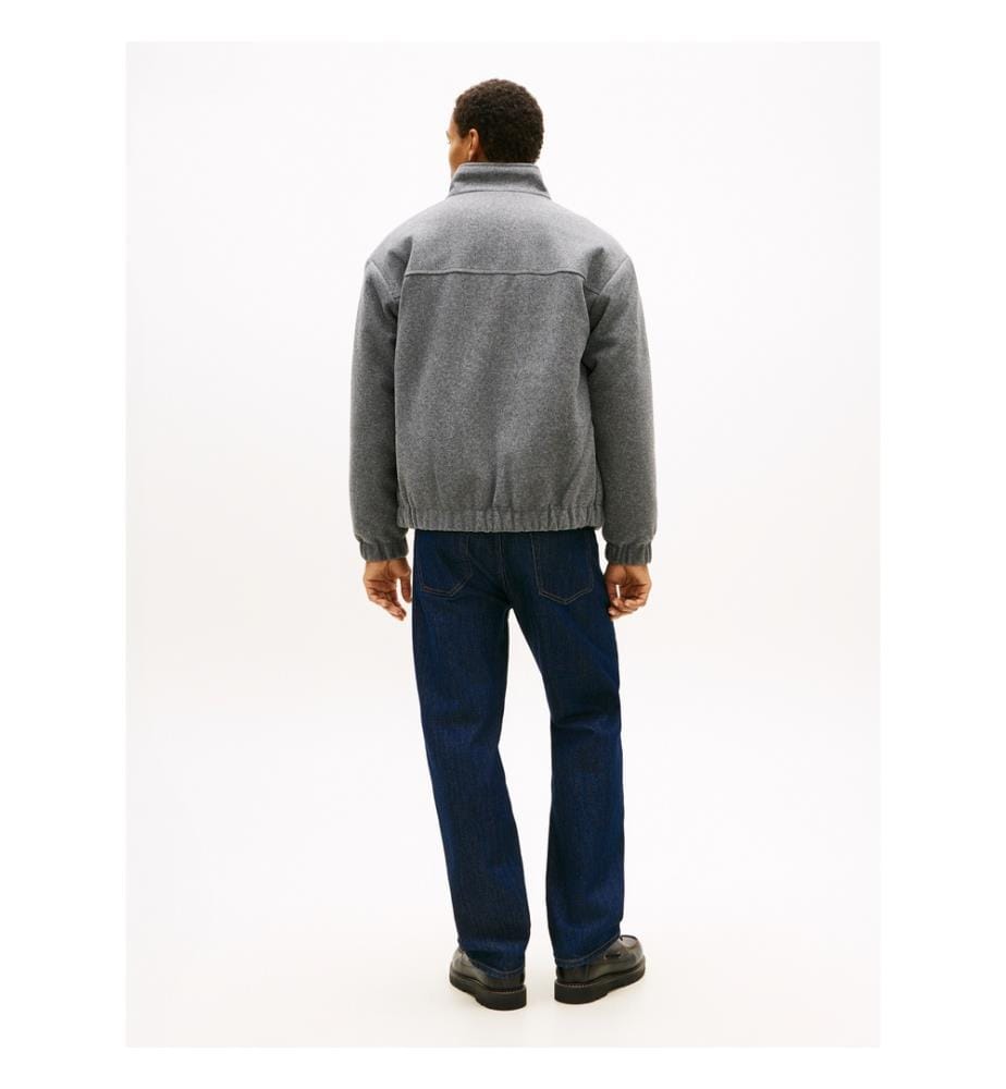 Essential Jacket aus Wolle - Grau