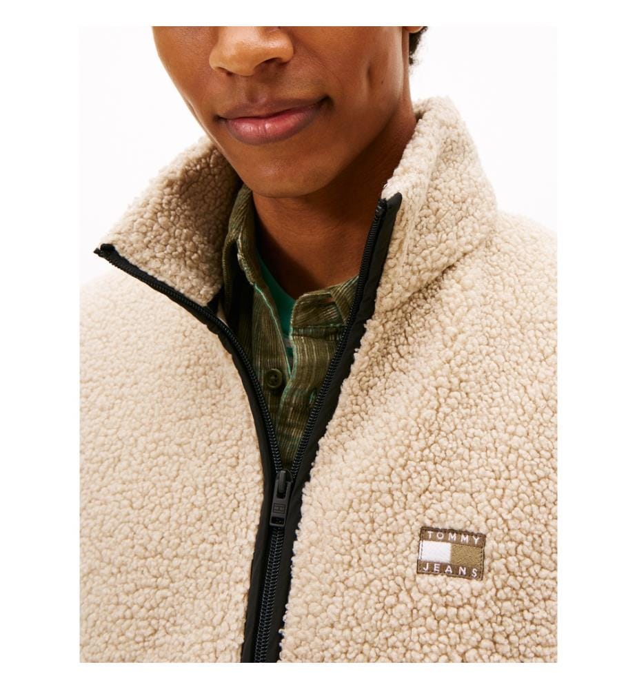 Jaquette Badge Teddy - Beige