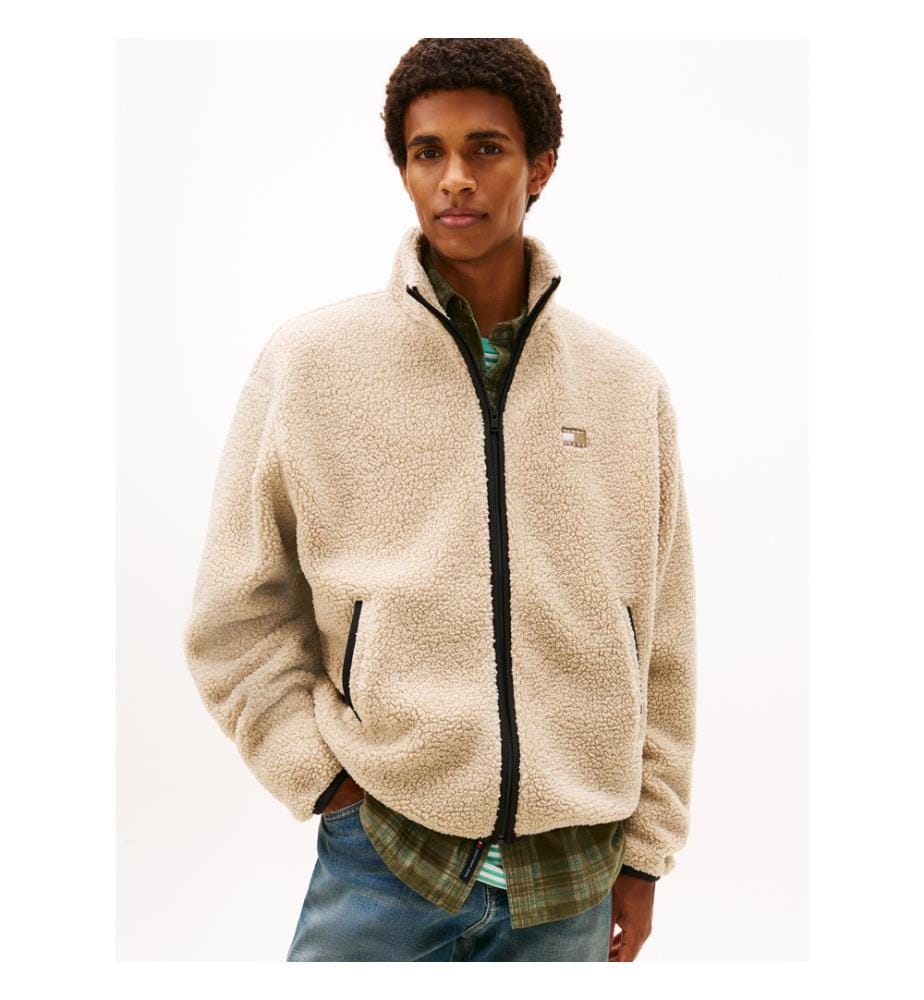 Jaquette Badge Teddy - Beige