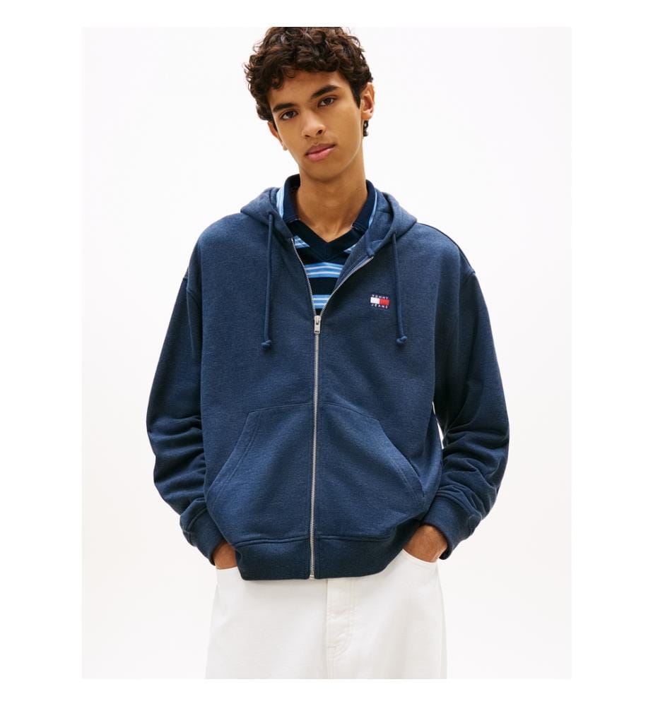 90S Badge Hoodie - Navy