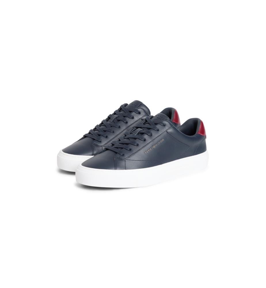 Scarpe da ginnastica in pelle di alta qualità - Blu navy