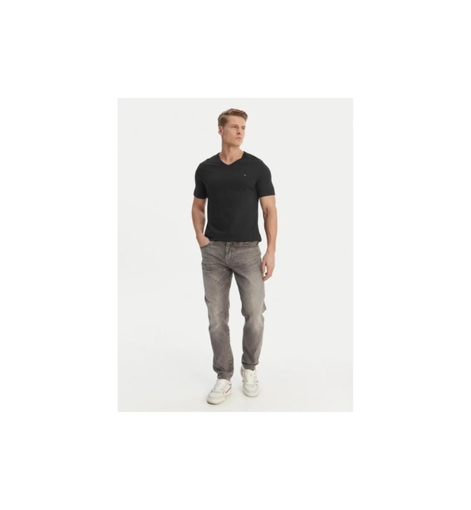 Lot de 3 T-shirts Signature en Coton - Noir