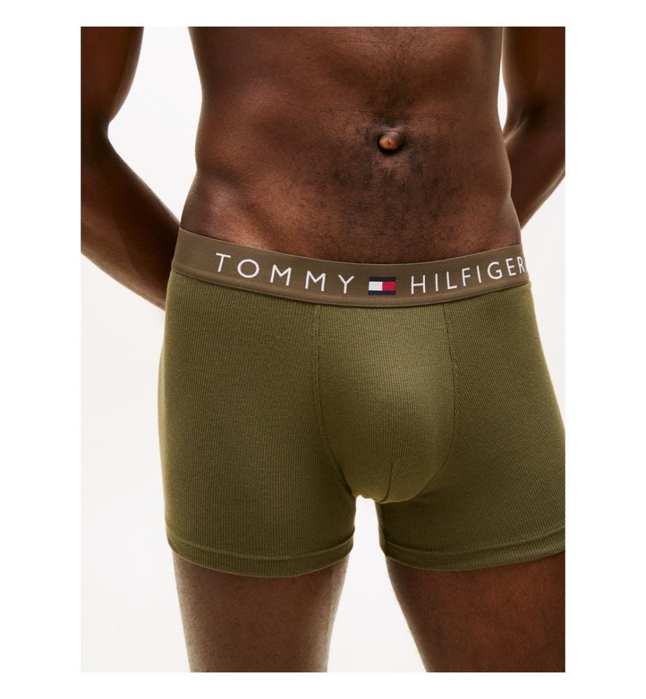 3er-Pack Boxershorts Rib - Khaki