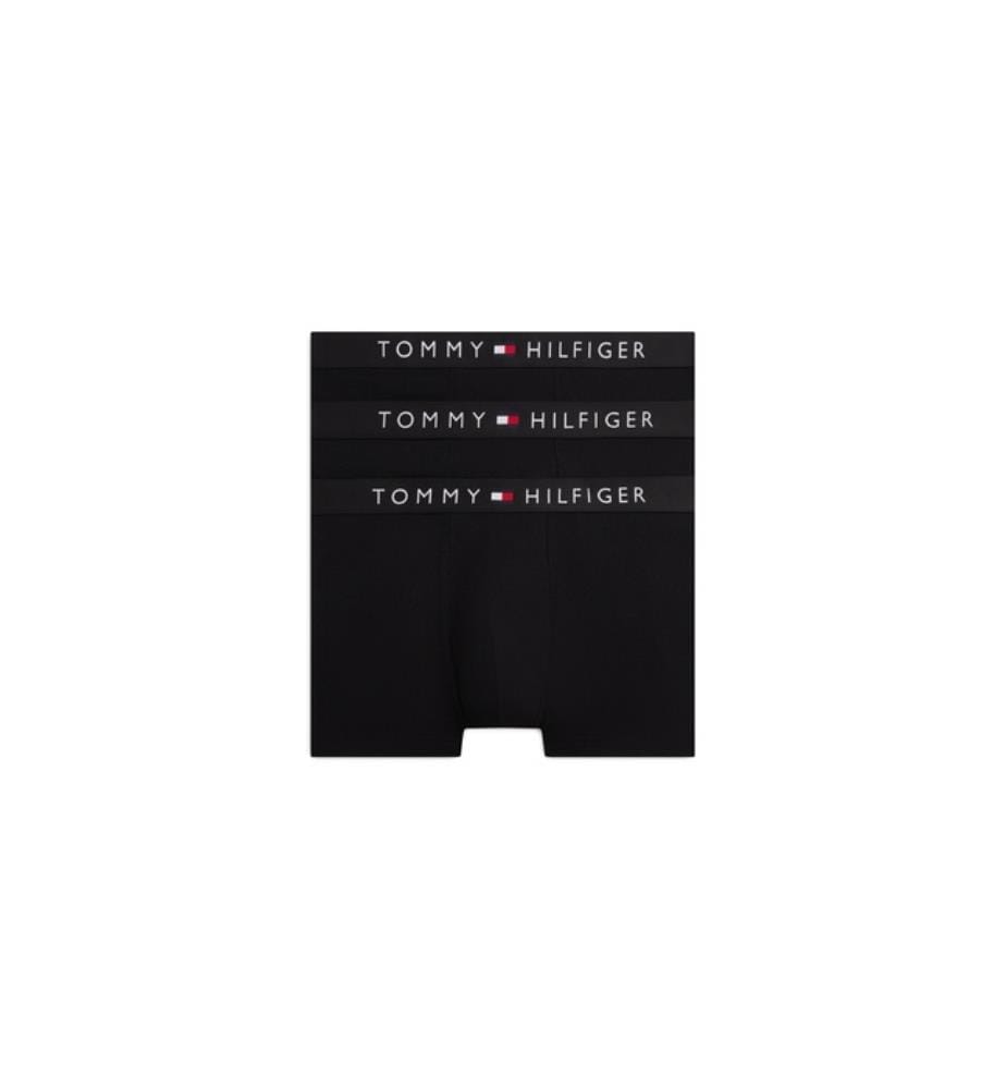 3er-Pack Boxershorts Rib - Schwarz
