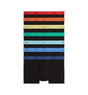 Confezione da 7 boxer firmati - Nero e multicolore