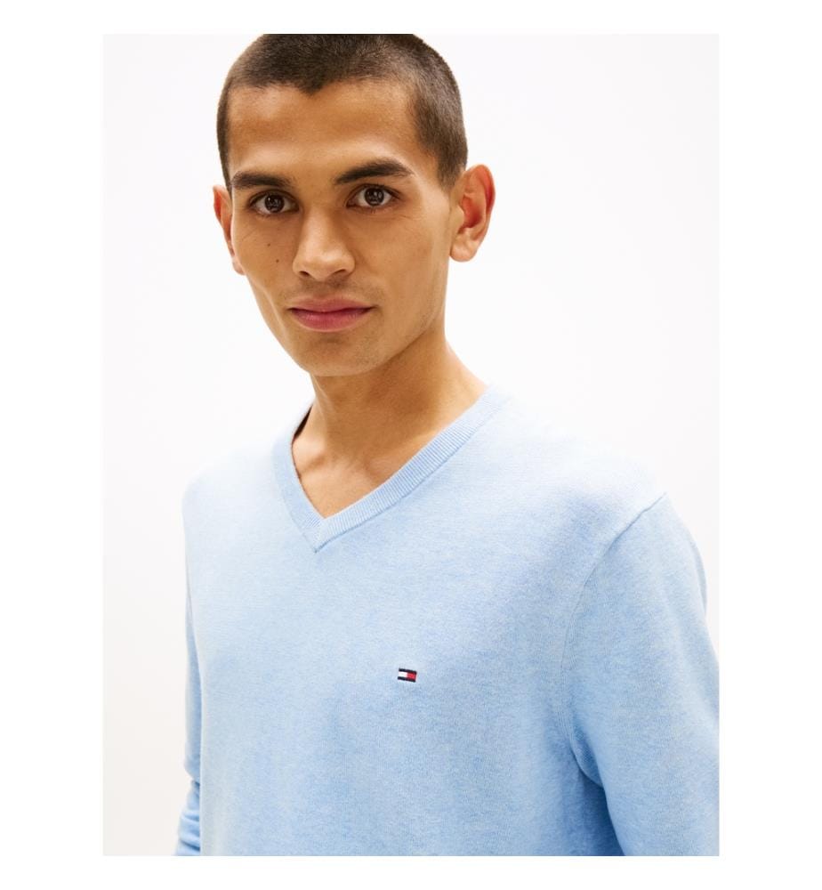 Pull Essentiel Coton à col V - DP5