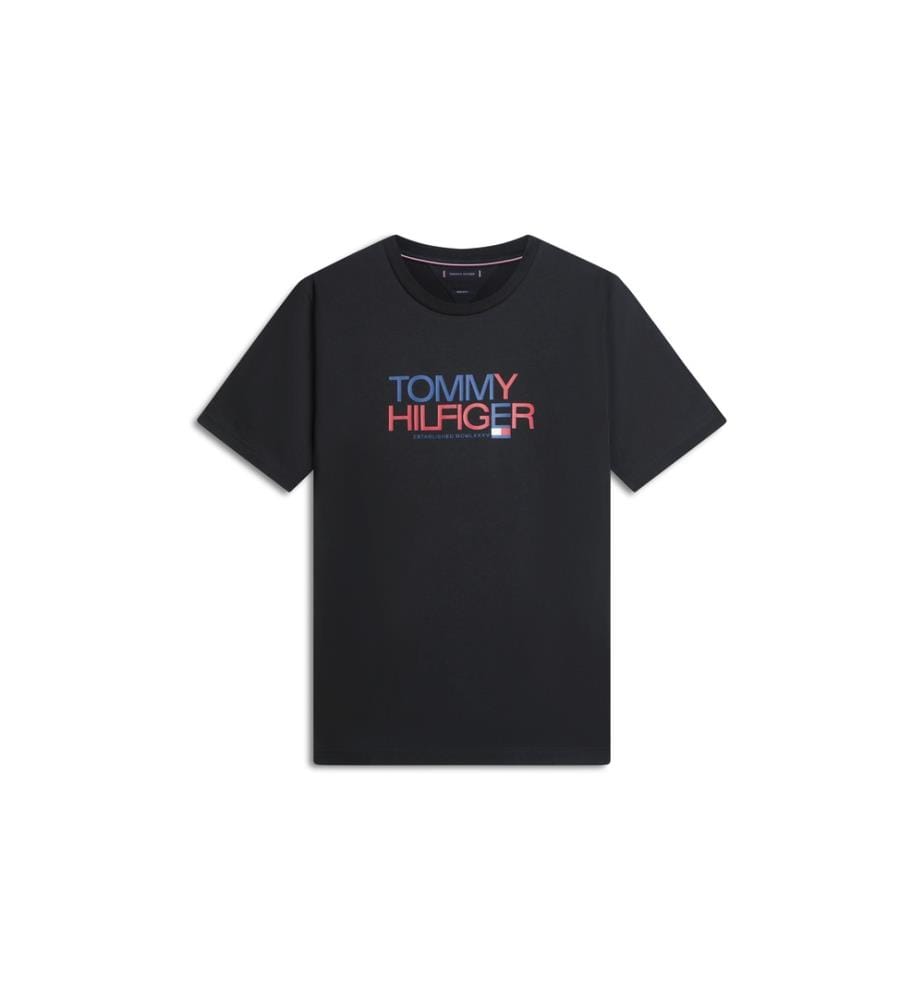 T-Shirt BRAND LOVE BIG TEXT - Schwarz