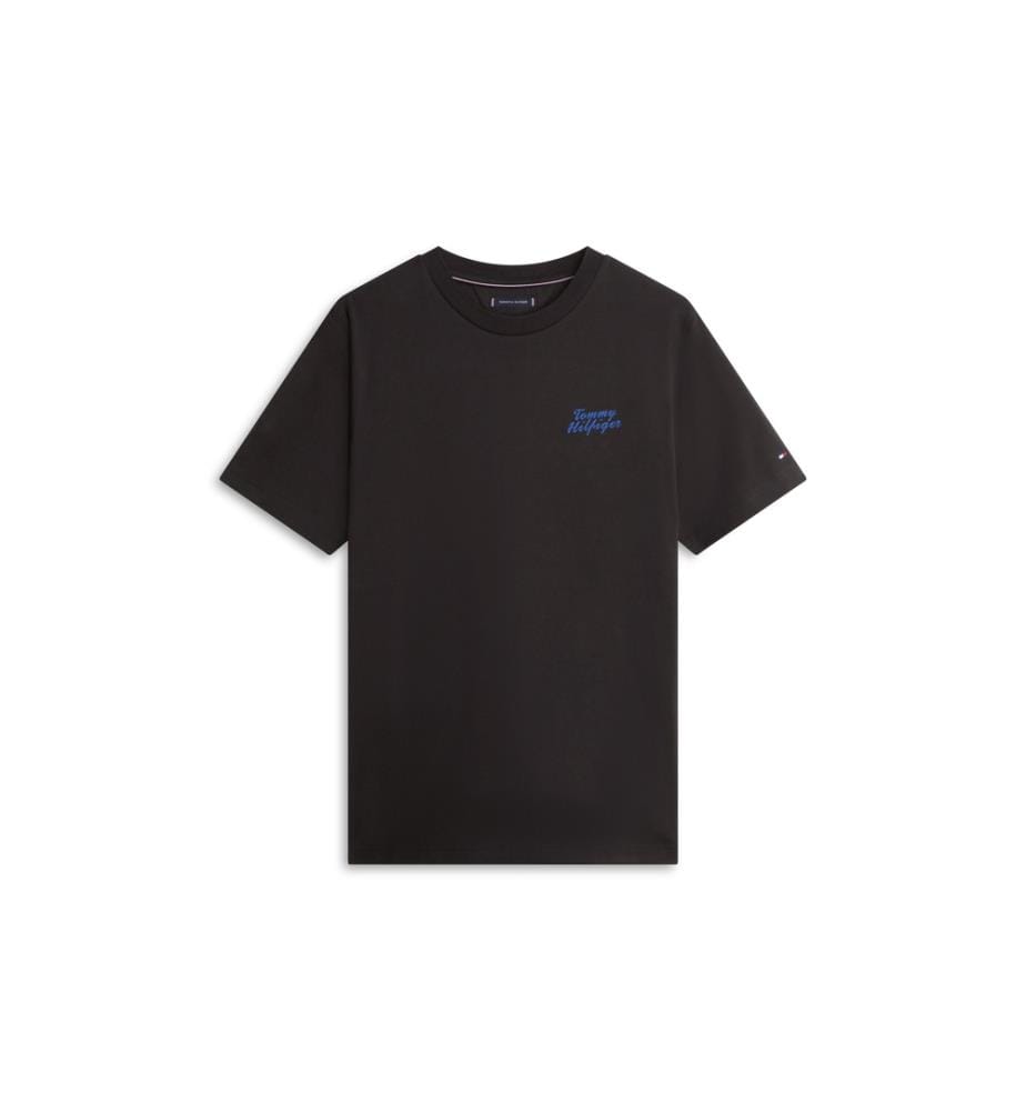 T-shirt impression photo palmier - Noir et Blanc