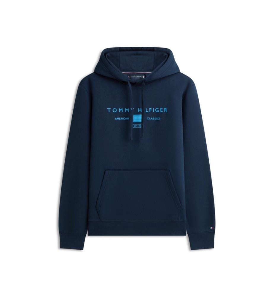Hoodie Brand Love Tr Mono Stack - Blau