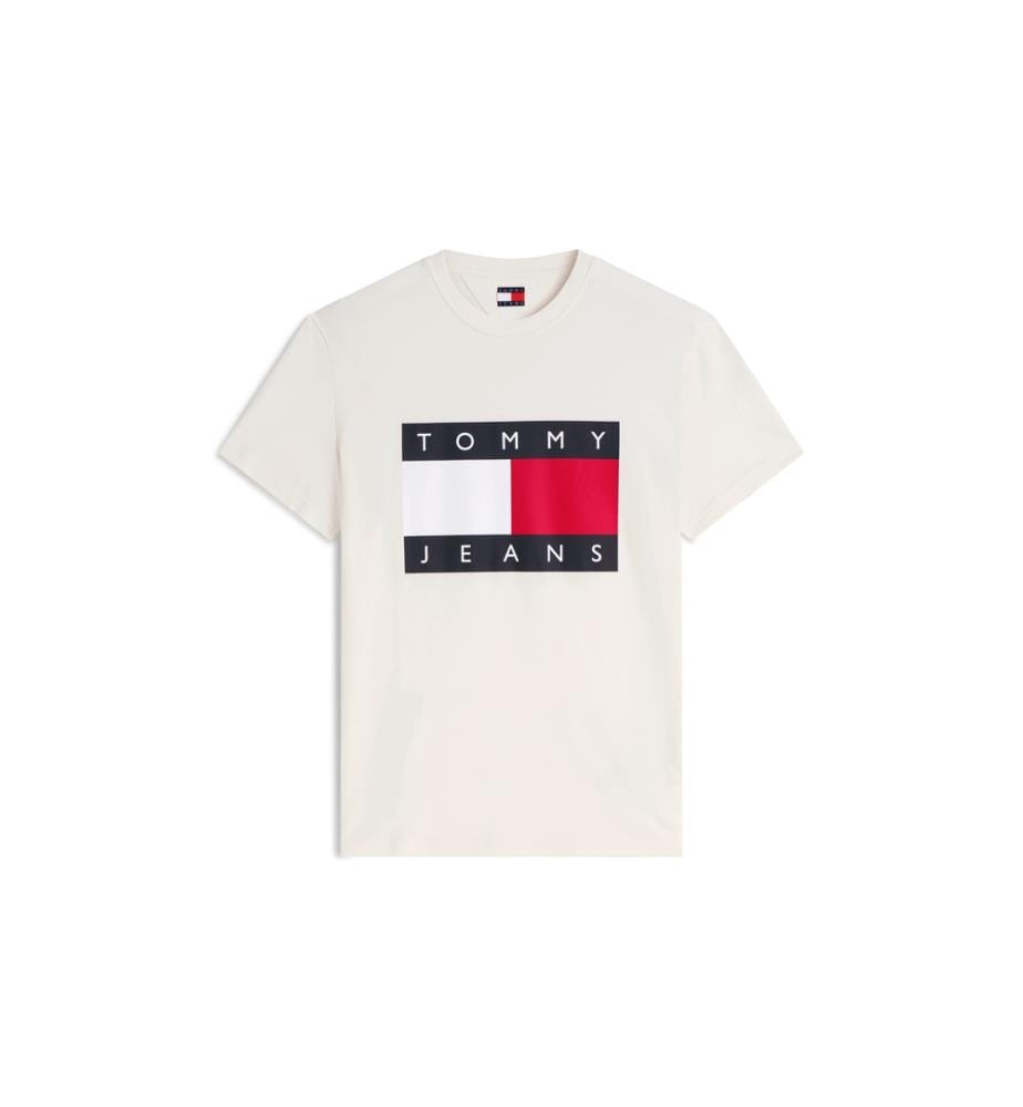 T-Shirt Reg Big Flag -  Blanc